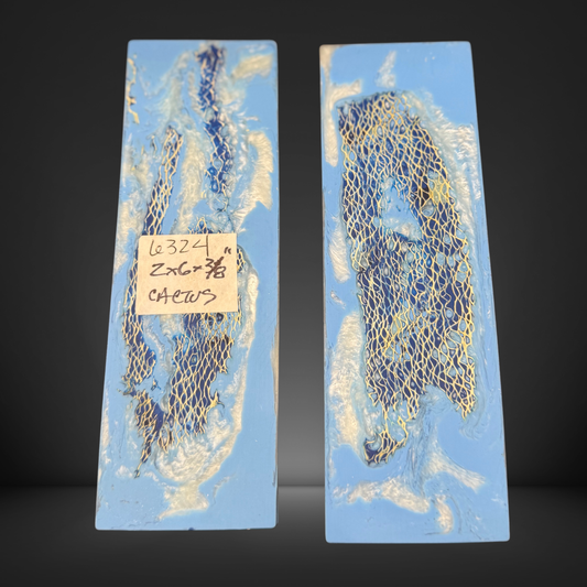 Cactus Skeleton Knife Scales #6324