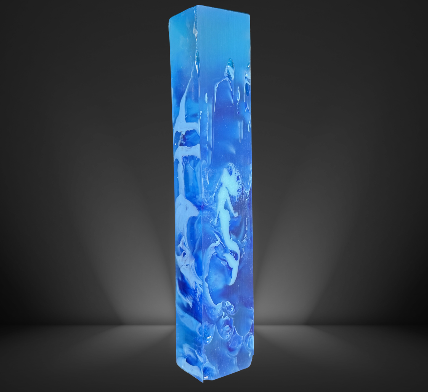 Mermaid Signature 3D Print Resin Pen Blank