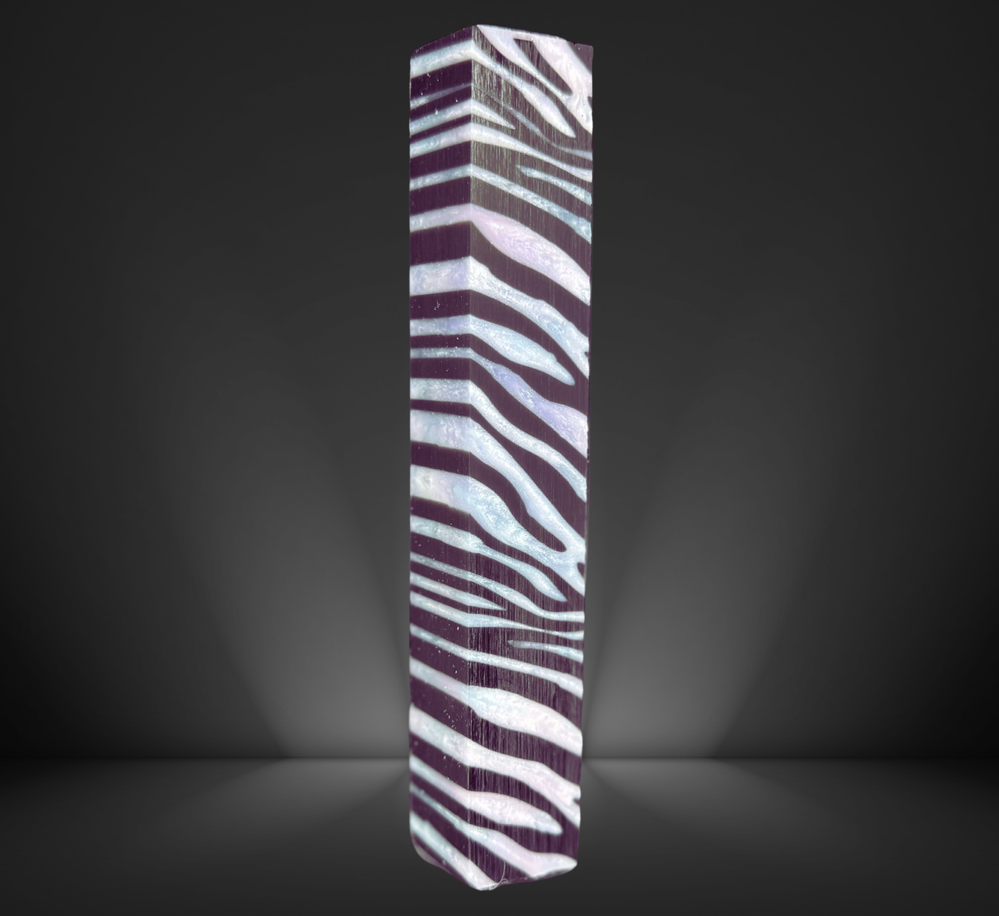 Pastel Zebra Pen Blank