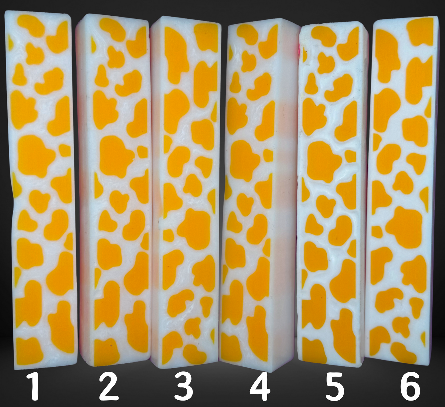 Creamsicle Cow Signature Series 3D Print Pen Blank Blank