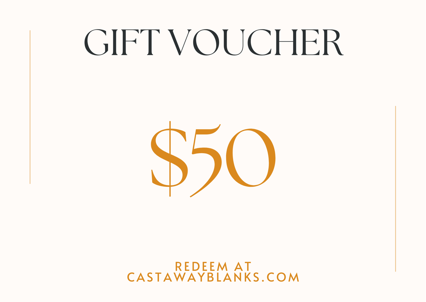 Castaway Creations Gift Card
