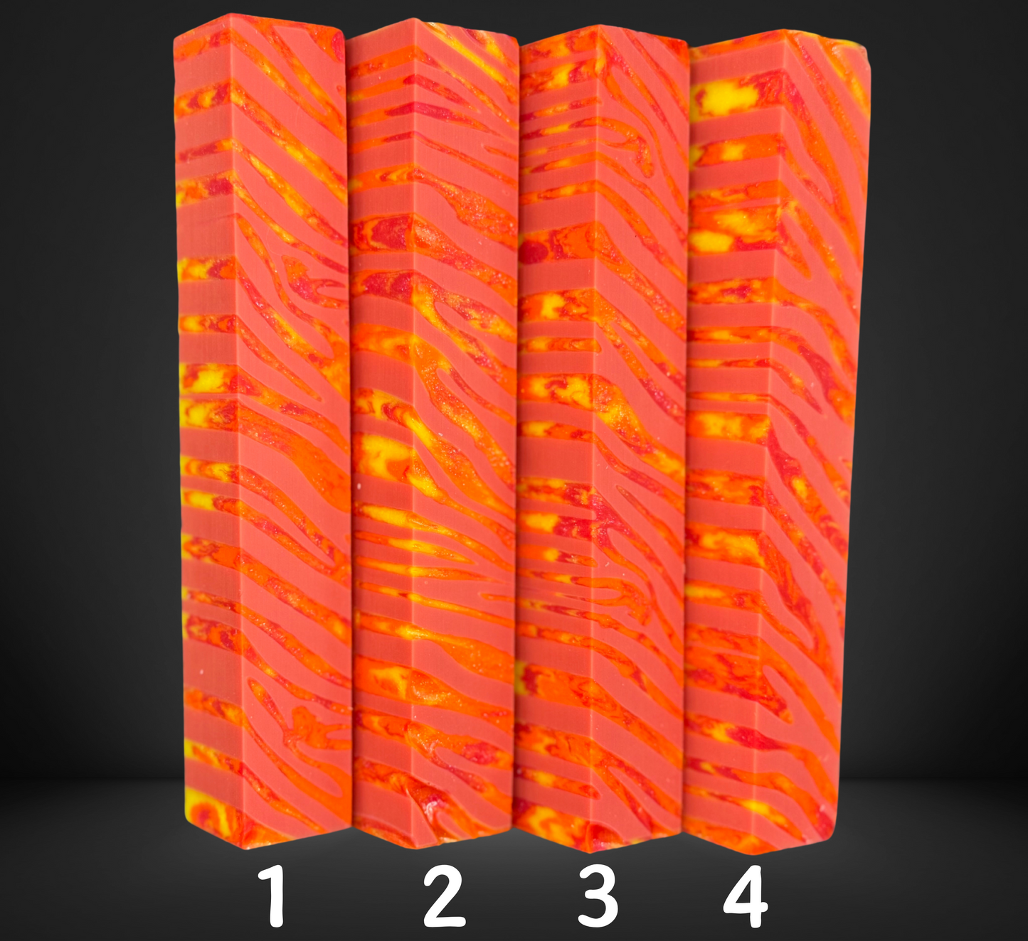 Zebra Fiery Variety Pen Blank