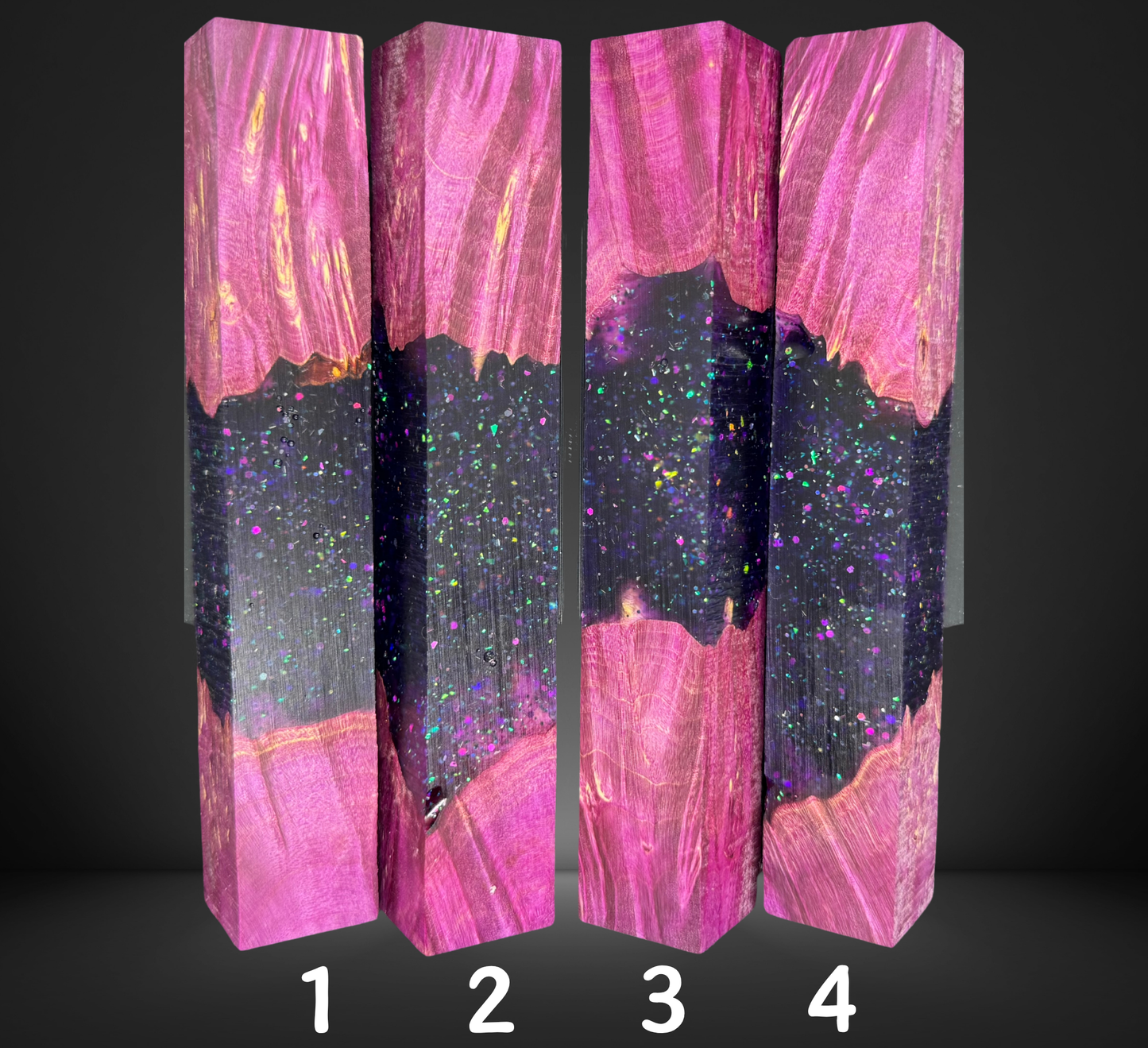 Galaxy Wine Hybrid Pen Blank