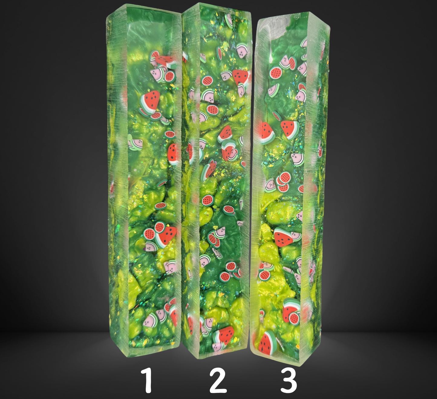 Watermelon Charmed Series Pen Blank