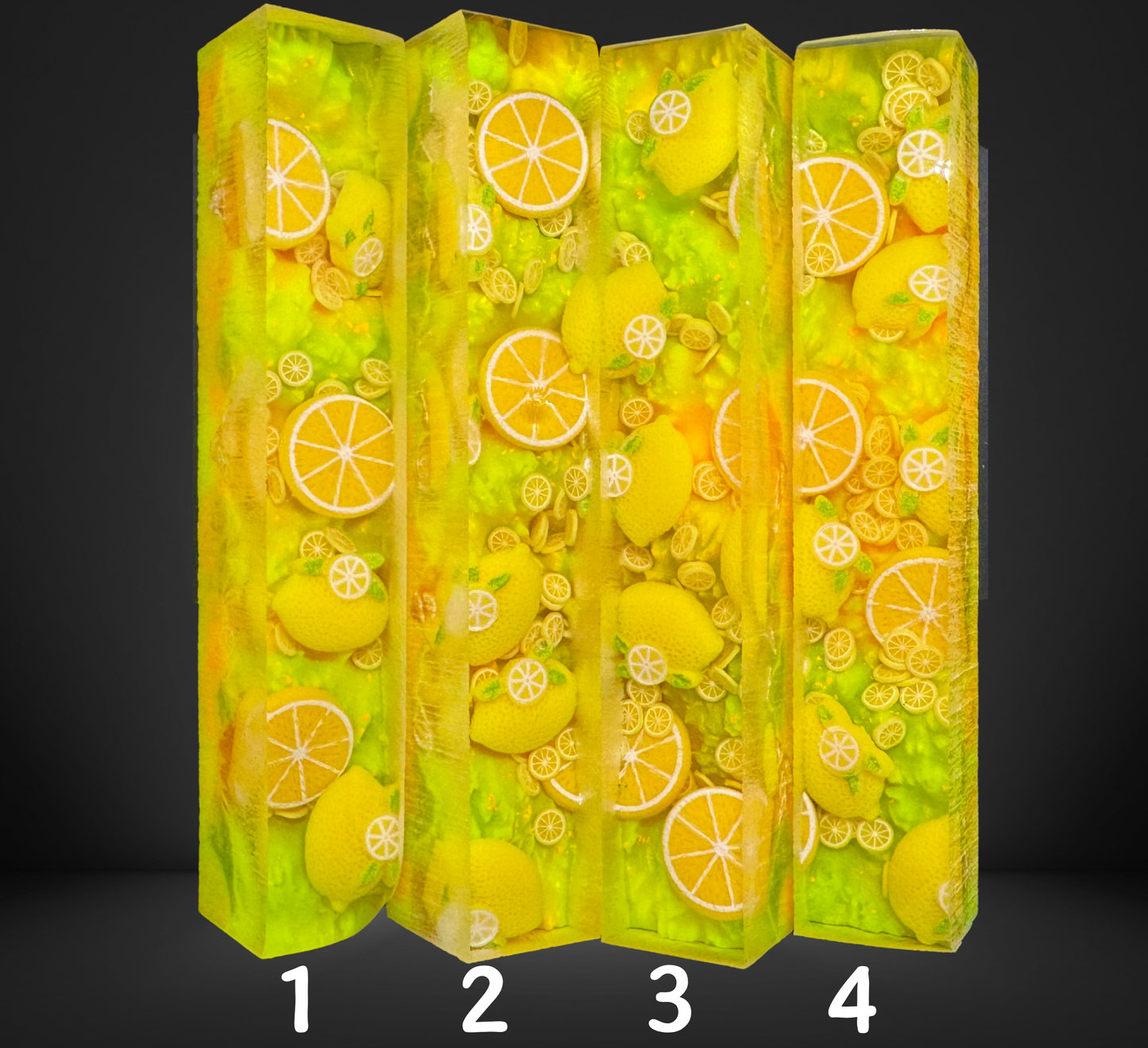 Lemon Charmed Series Pen Blank