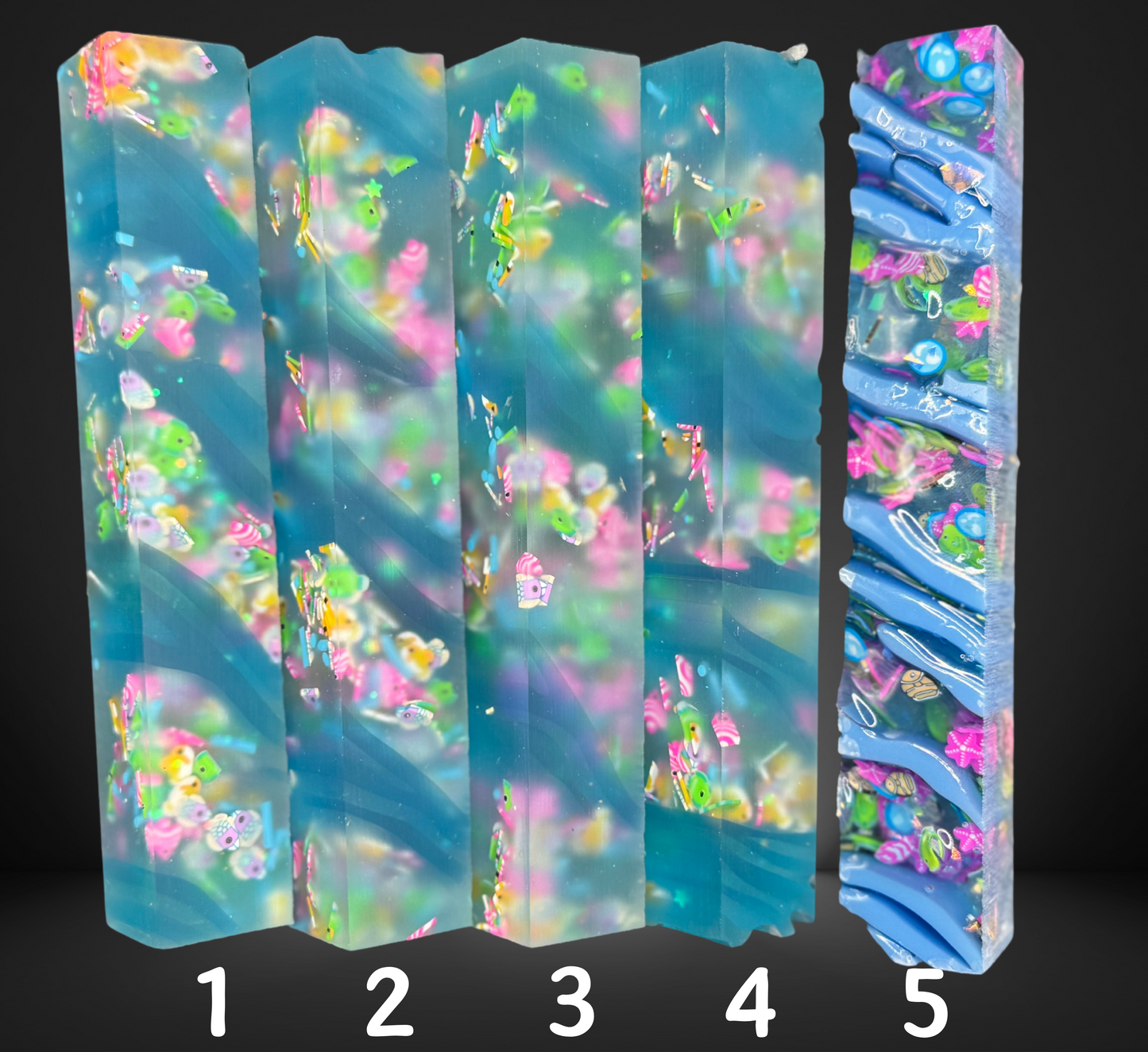 Tropical Fish Wave Pen Blank