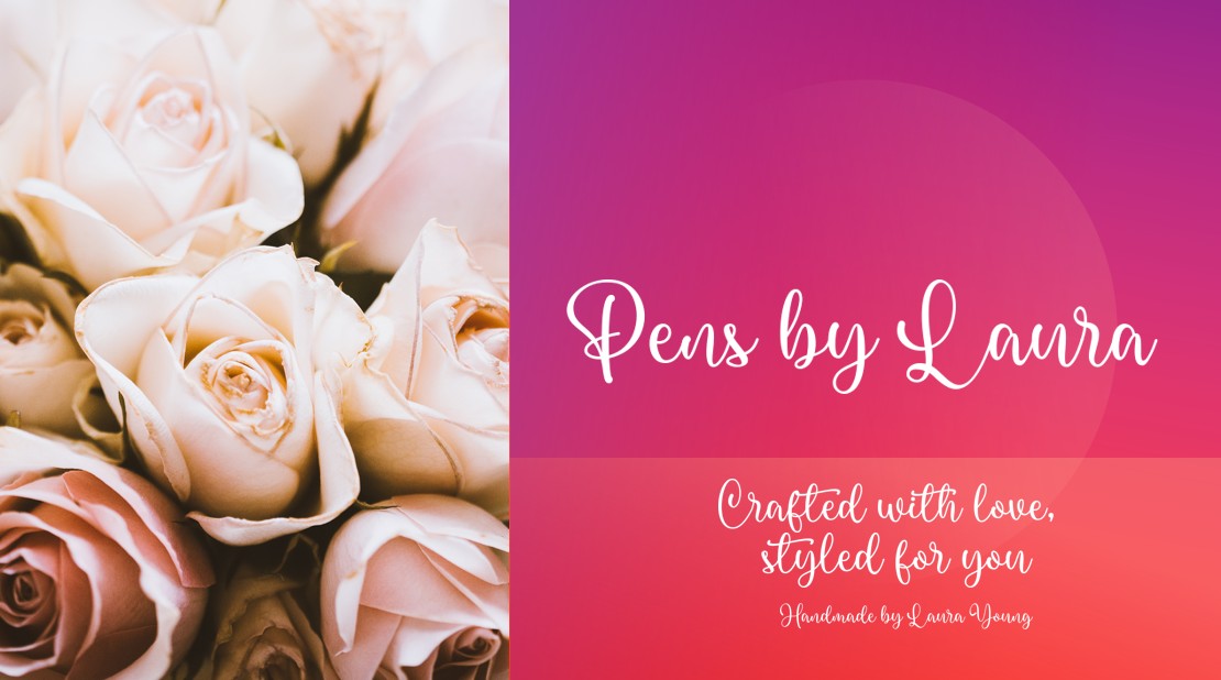 PENS BY LAURA BLANK DROP