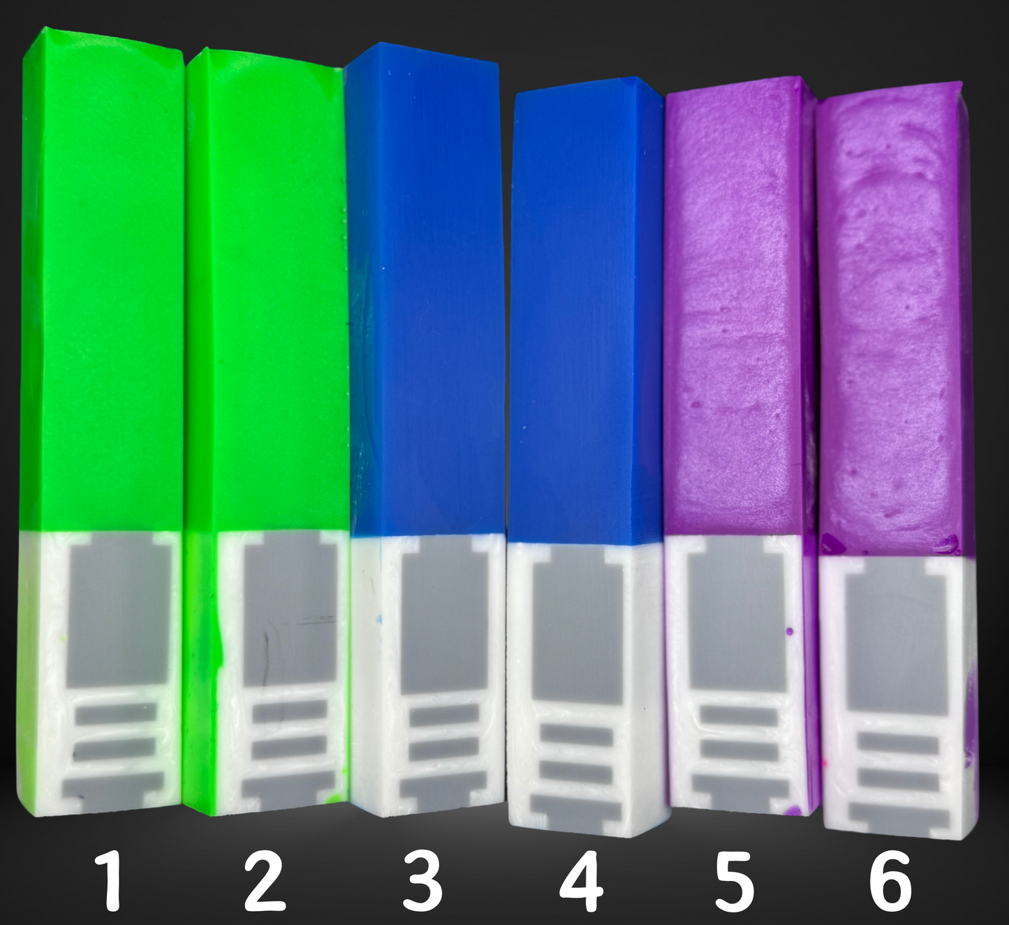 Lightsaber Signature 3D Print Resin Pen Blank