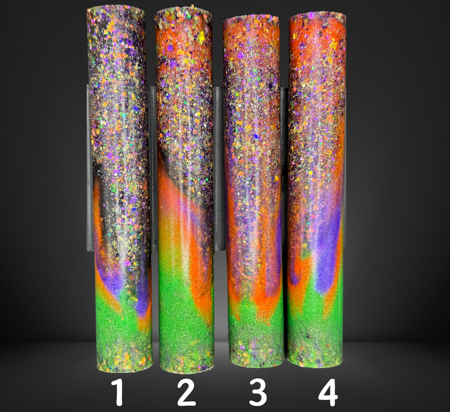 Glitter Halloween Chubby Round Pen Blank