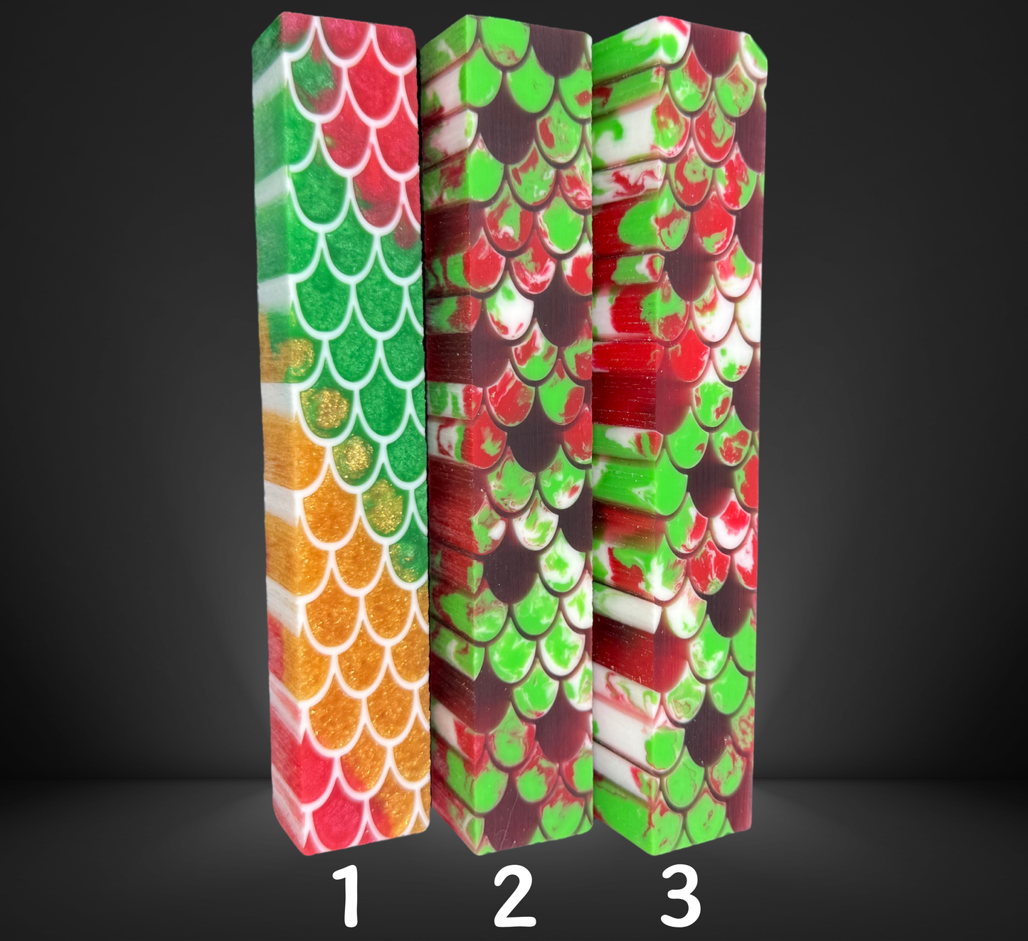 Mermaid Christmas Pen Blank