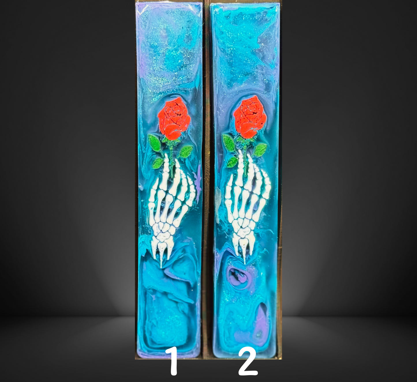 Skeleton Rose Signature Series 3D Print Pen Blank Blank