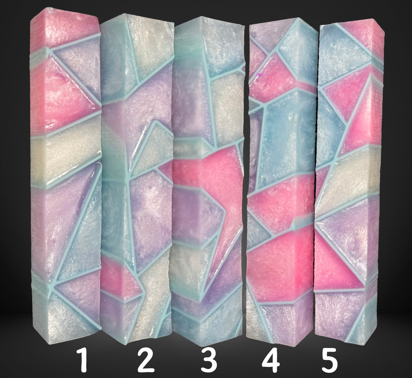 Sugar Plum Fairy Stained Glass Pen Blank