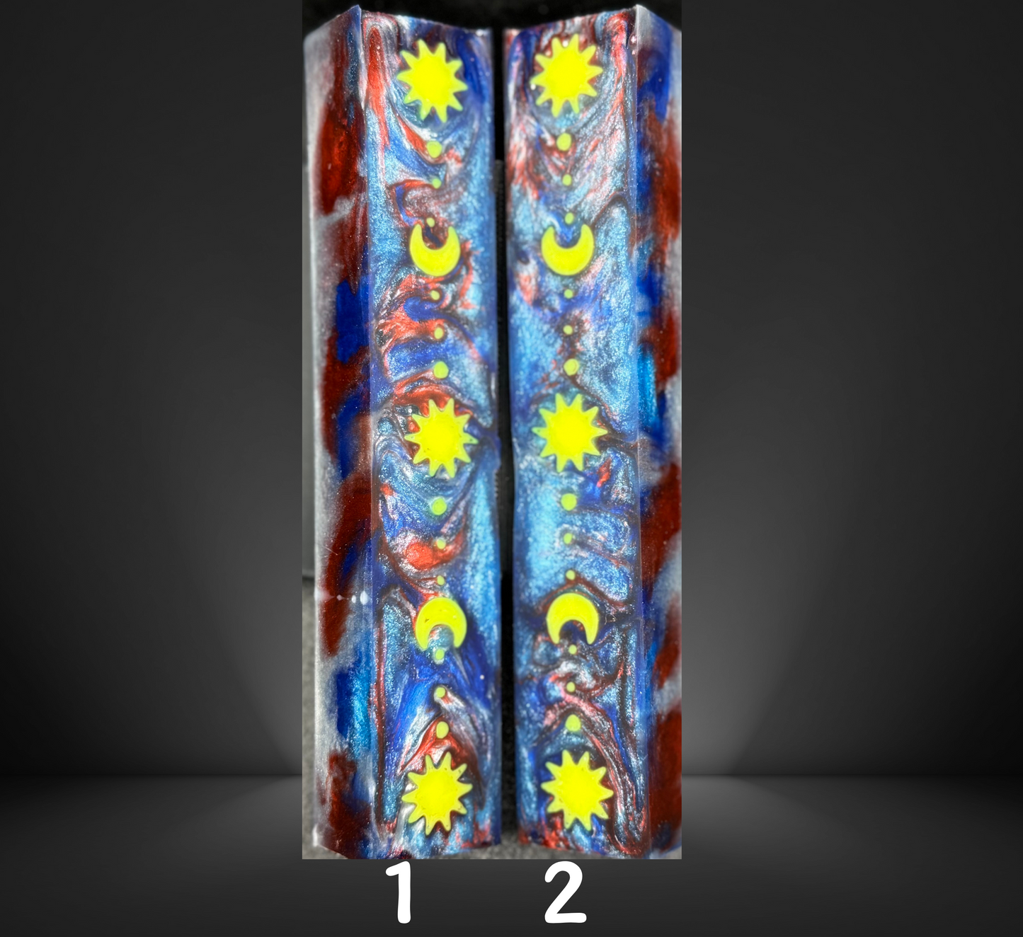 Sun and Moon 3D Print Signature Pen Blank