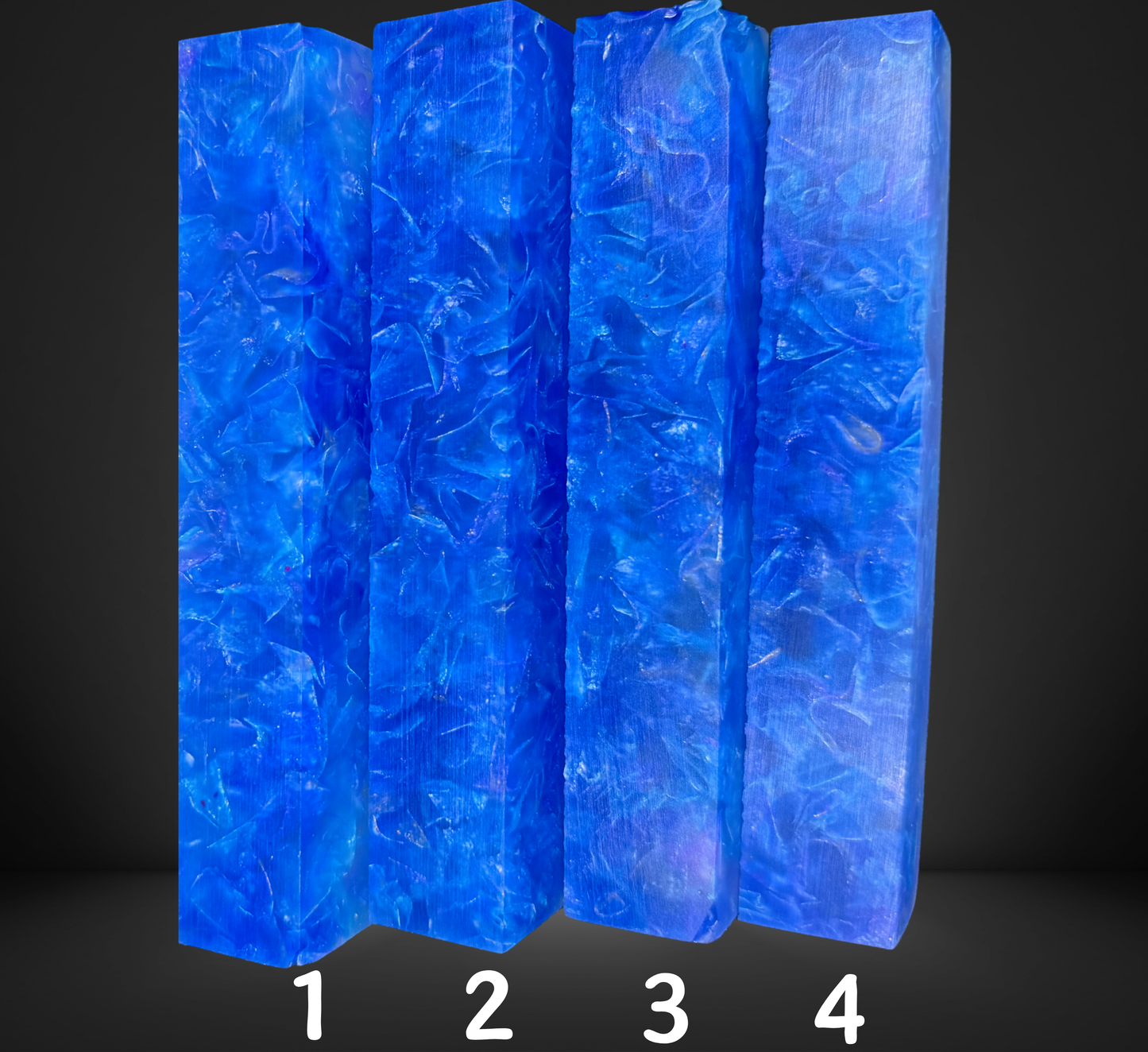Blue Waves Swirlscape Pen Blanks