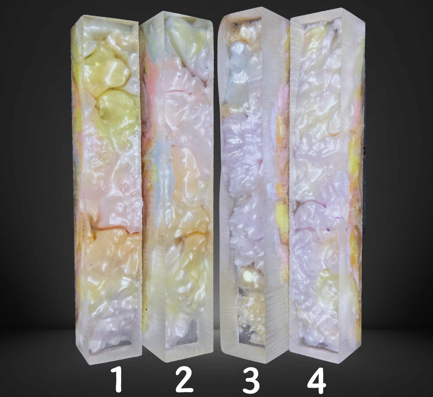 Rainbow Cloud Swirlscape Pen Blanks