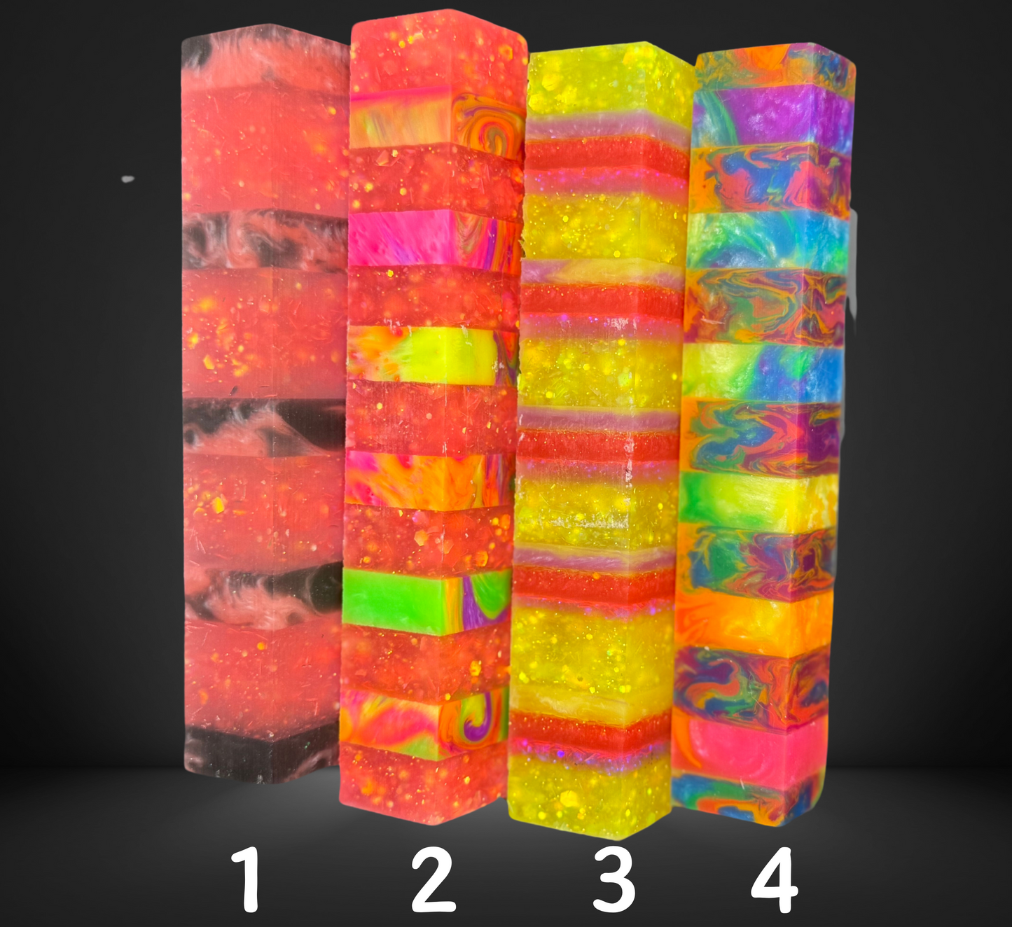 Segmented Variety Pen Blanks
