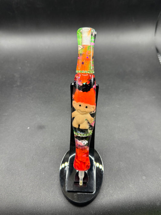 Orange Spooky Troll Diamond Painting Pen