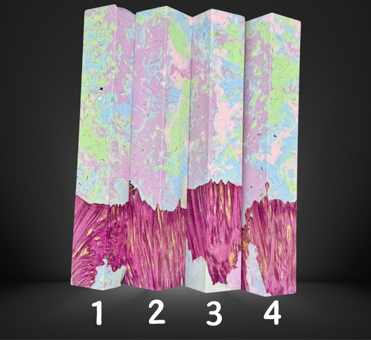 Pastel Burl Hybrid Series Pen Blank