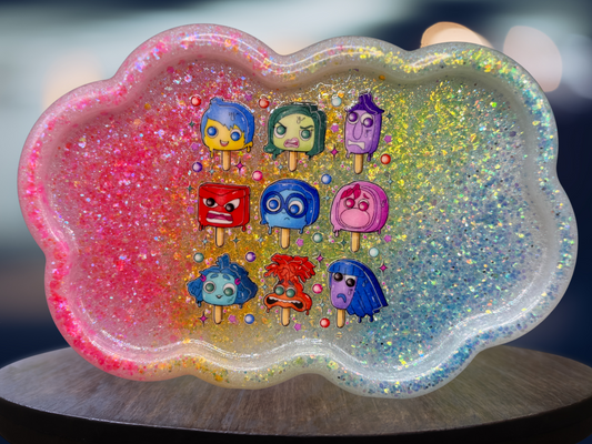 Popsicle Emotions Cloud Resin Tray