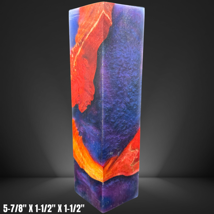 Box Elder Burl Knife Scale Block #12025