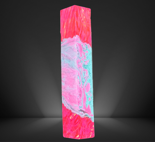 Miami Vice Burl Hybrid Pen Blank