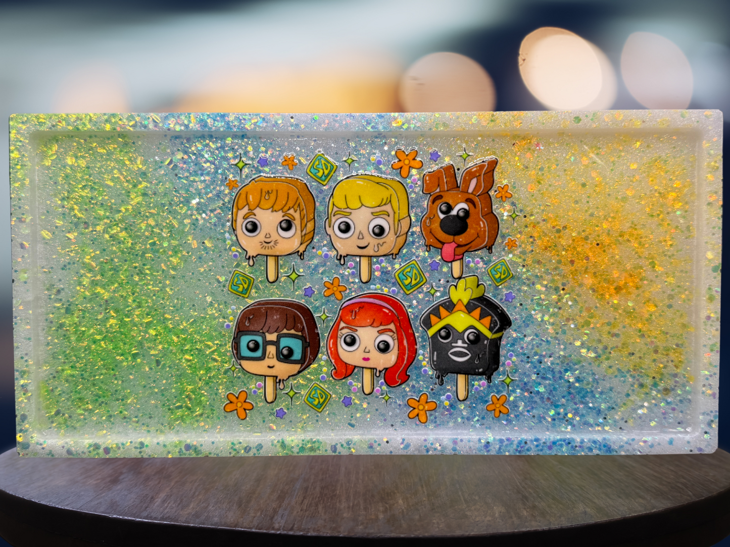 Mystery Gang Large Rectangle Resin Tray