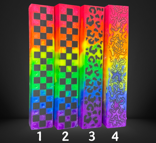Rainbow 3D Print Variety Pen Blank