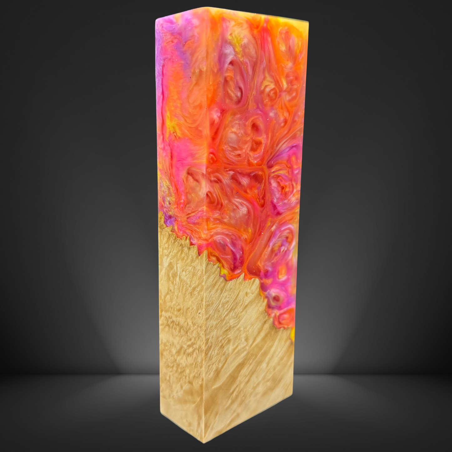 Maple Burl Knife Scale #00425