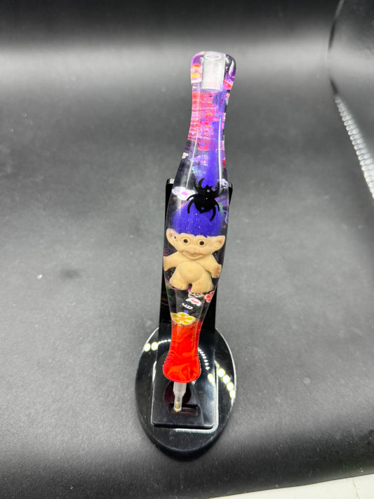 Purple Spooky Spider Troll Diamond Painting Pen