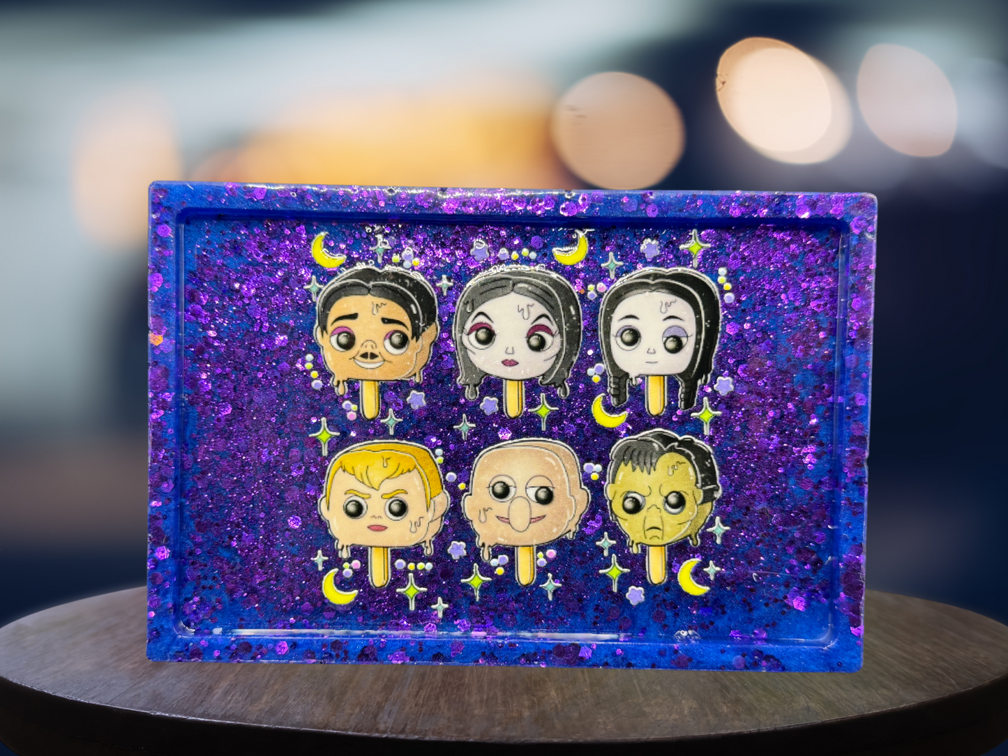 Popsicle Addams Medium Wide Rectangle Resin Tray