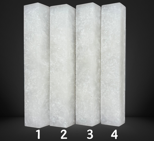 Glistening Snow Pen Blank
