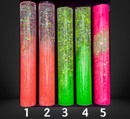 Rainbow Chubby Round Pen Blank