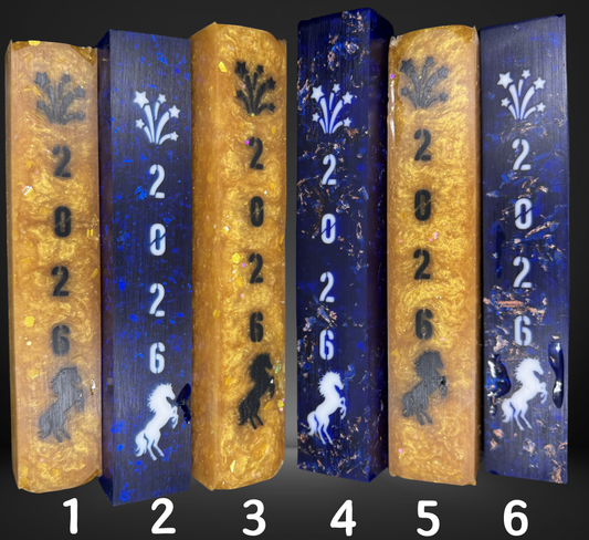 2026 Year of the Horse Pen Blank