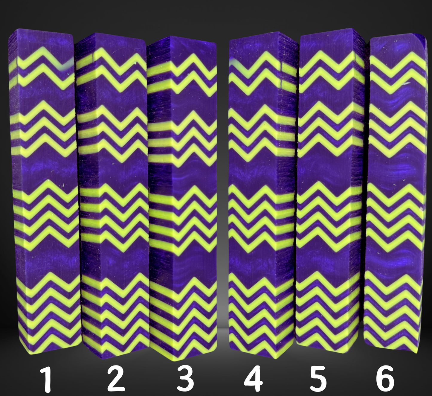 Majestic Chevron Pen Blank
