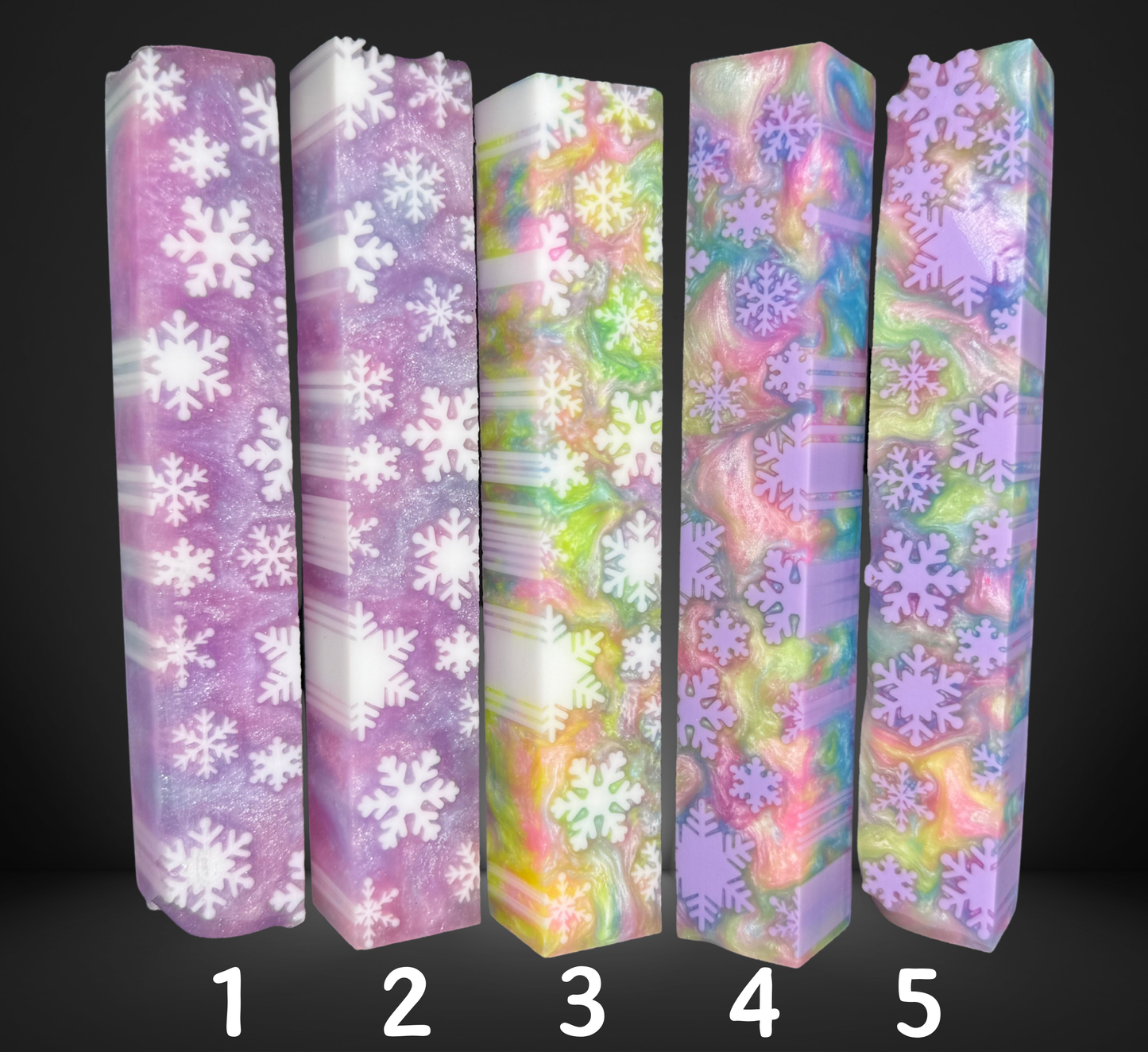 Snowflake Pastel Variety Pen Blank