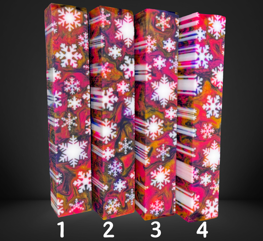 Desert Rose Snowflake Pen Blank