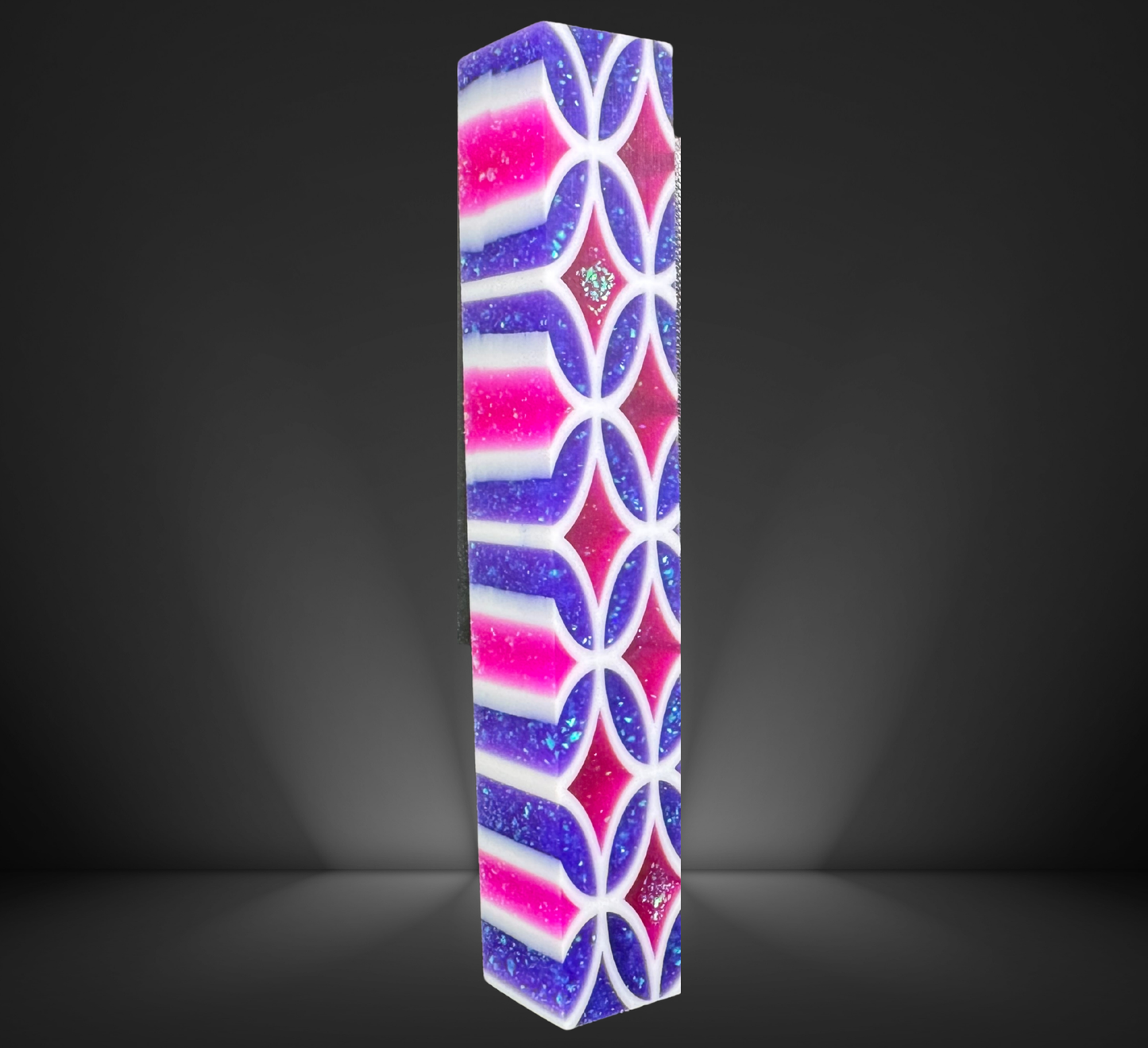 Pink Diamond Signature 3D Print Resin Pen Blank