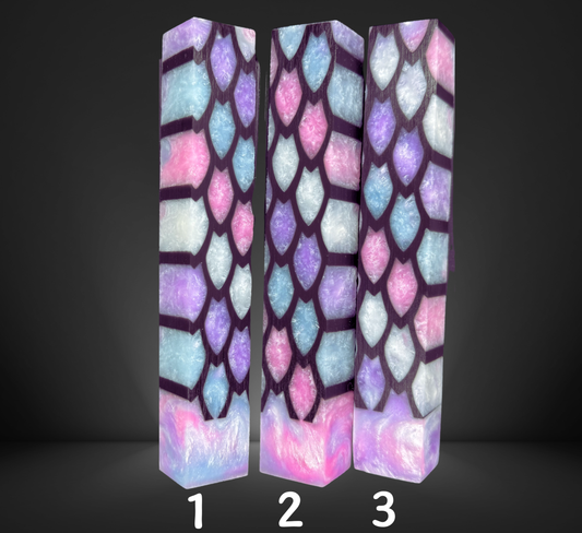 Candy Dragon Scales Pen Blank