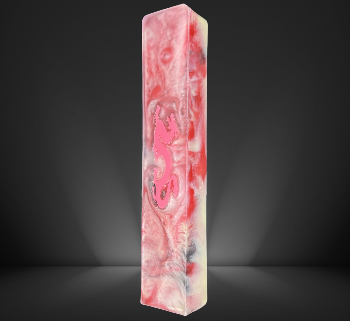 Pink Dragon Signature 3D Print Resin Pen Blank