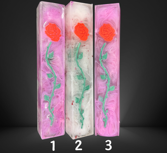 Rose 3D Print Signature Pen Blank