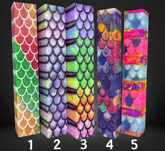 Mermaid Scales Variety Pen Blank