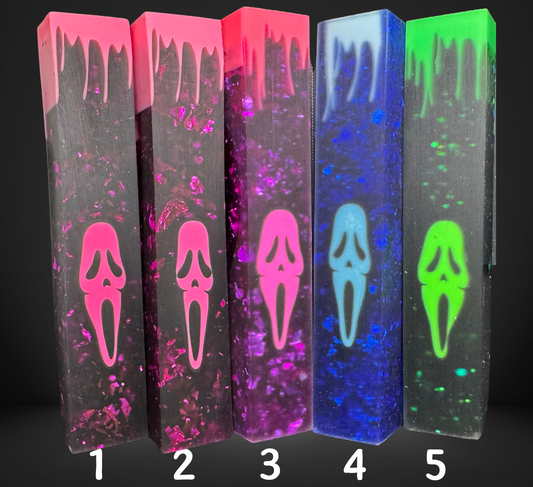 Horror Ghost Variety Signature 3D Print Resin Pen Blank
