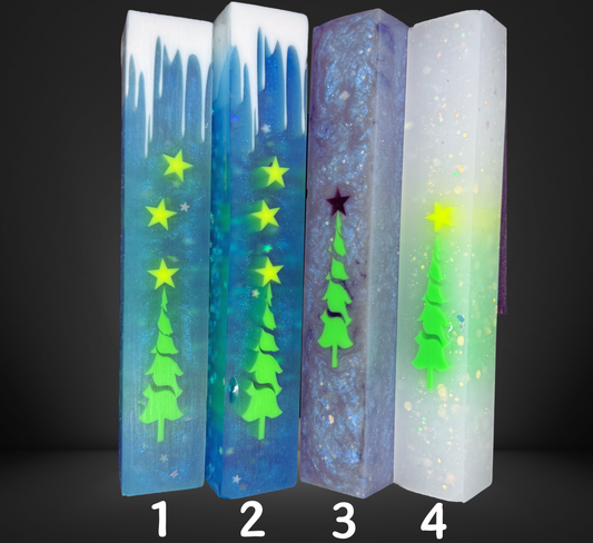 Christmas Tree Pen Blank