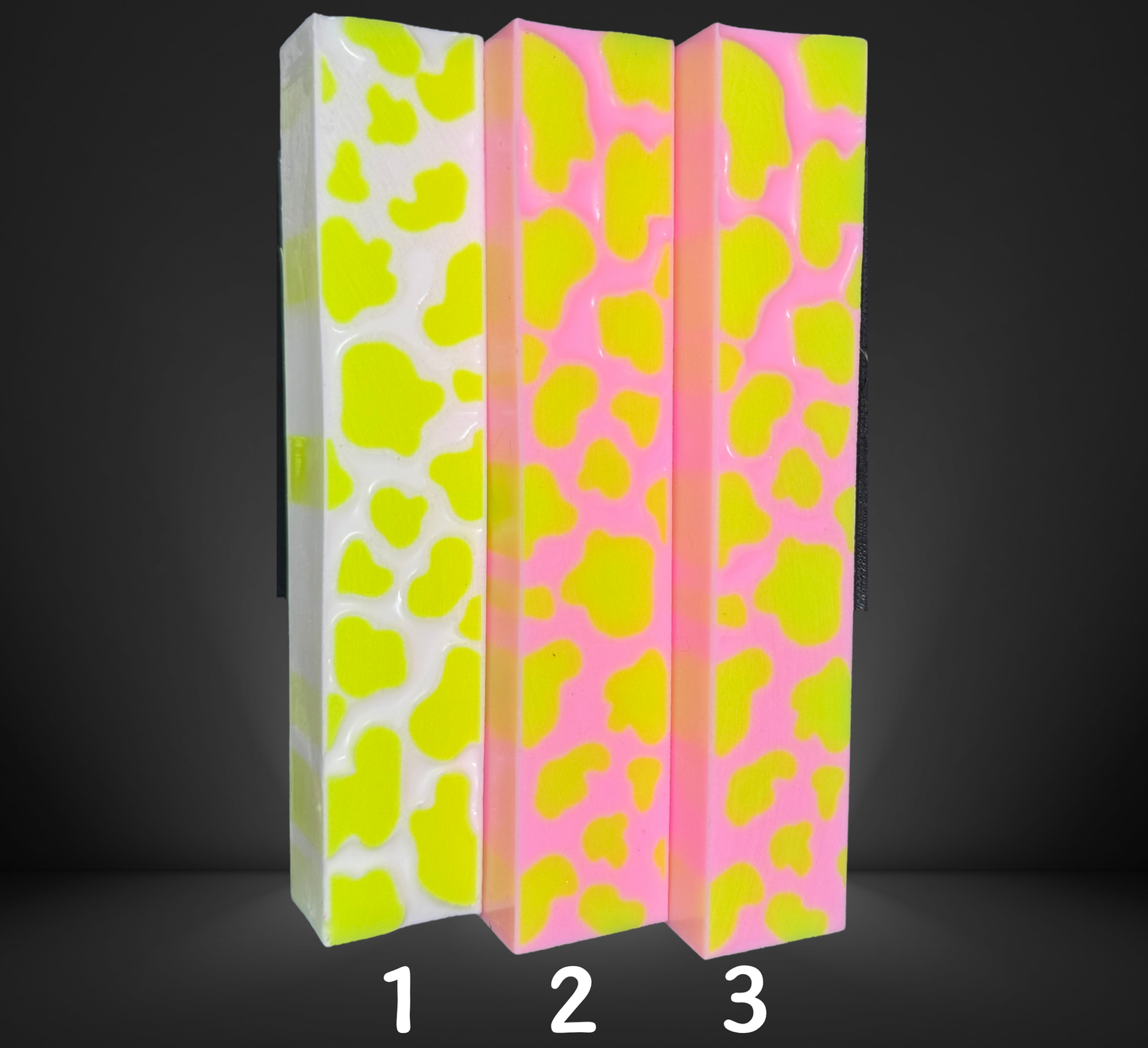 Lemon Cow Signature 3D Print Resin Pen Blank