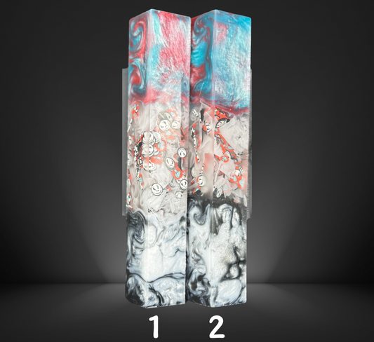 Skeleton and Doll Charmed Series Pen Blank