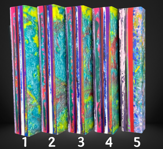 Vertical Layers Variety Pen Blank