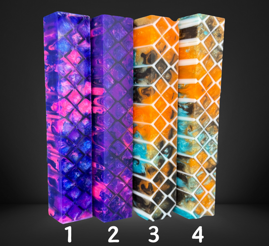 Variety Diamond Pattern Pen Blank