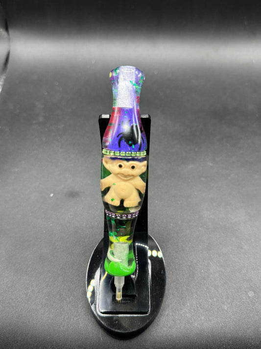 Purple and Green Spooky Troll Diamond Painting Pen