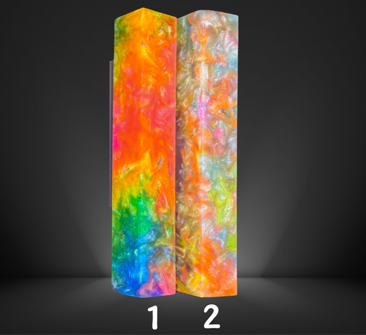 Rainbow Swirl Pen Blank