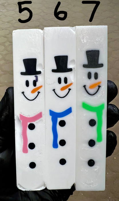 Snowman Pen Blank